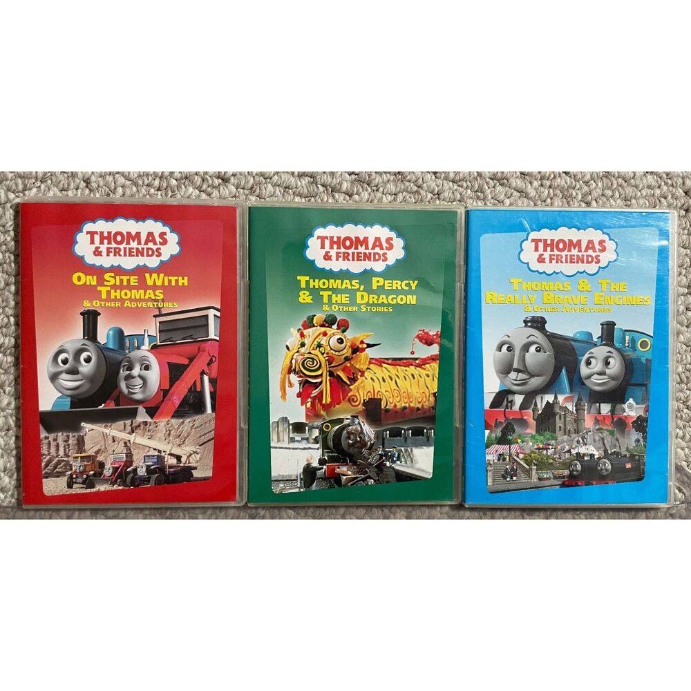 Thomas & Friends DVD lot of 3 Thomas The Train PBS